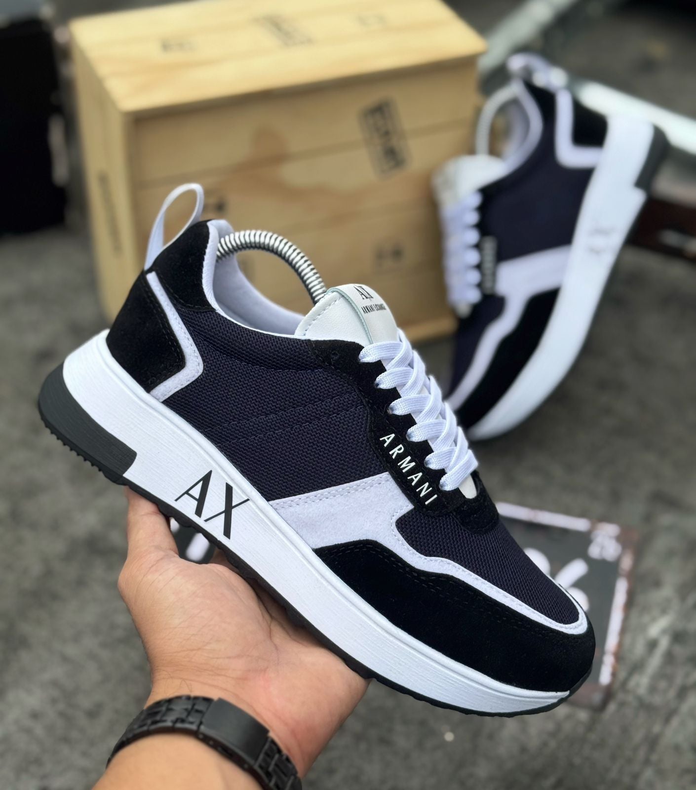 Armani Exchange Chunky Sneakers Caballero