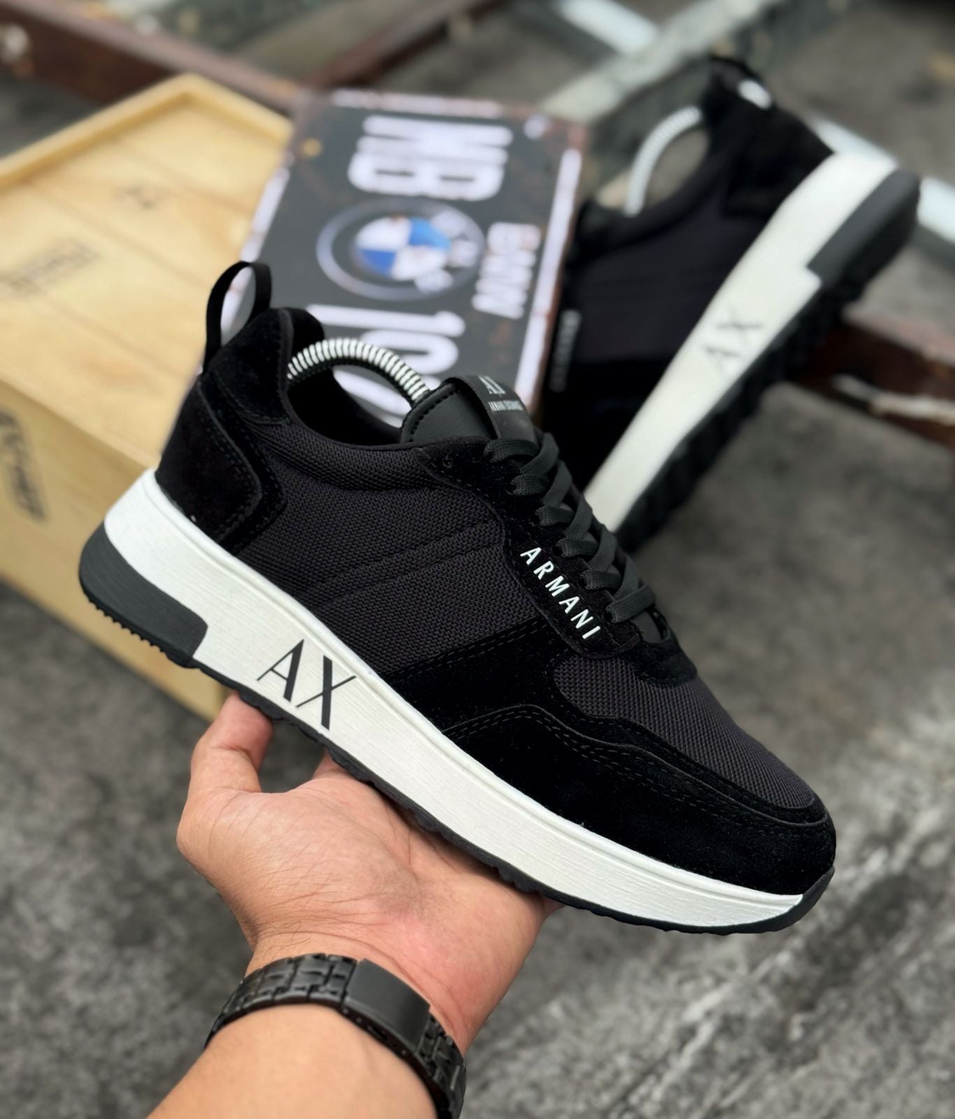 Armani Exchange Chunky Sneakers Caballero
