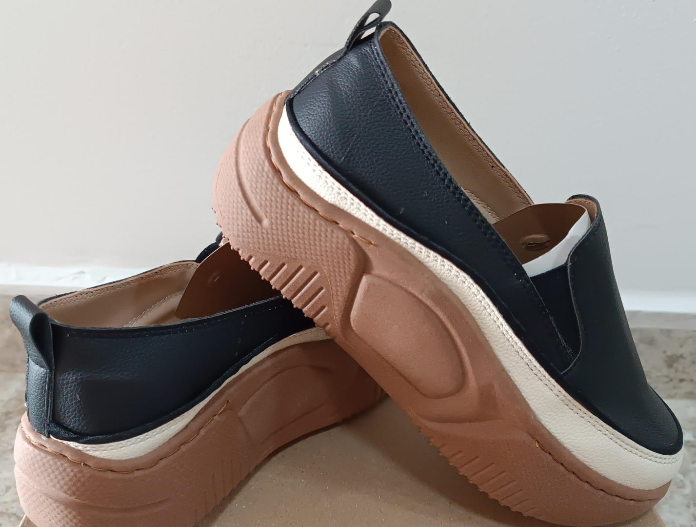 COMEMORE Mocasin Ortopedio Suela Alta