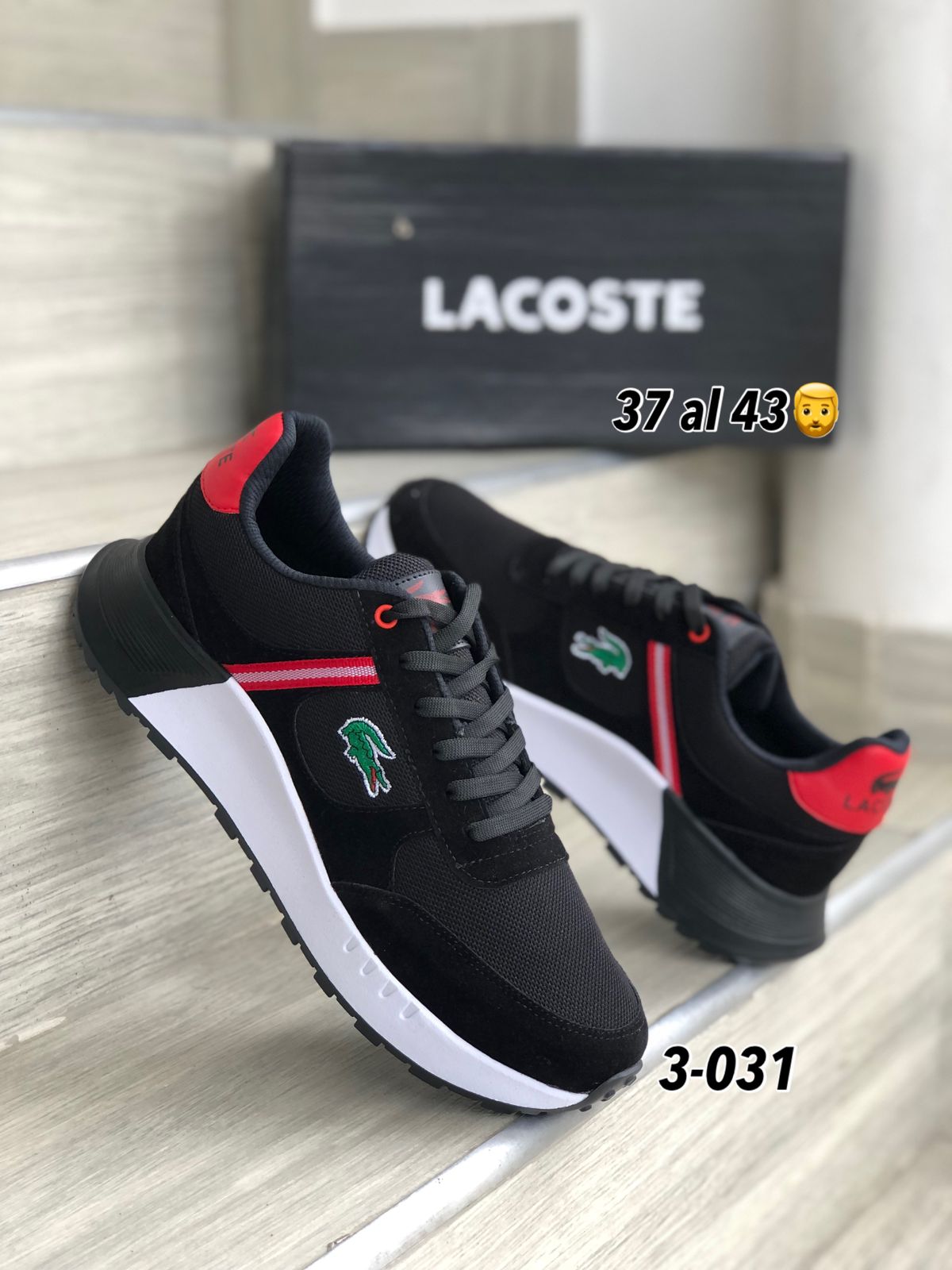 Lacoste deportivo para caballero
