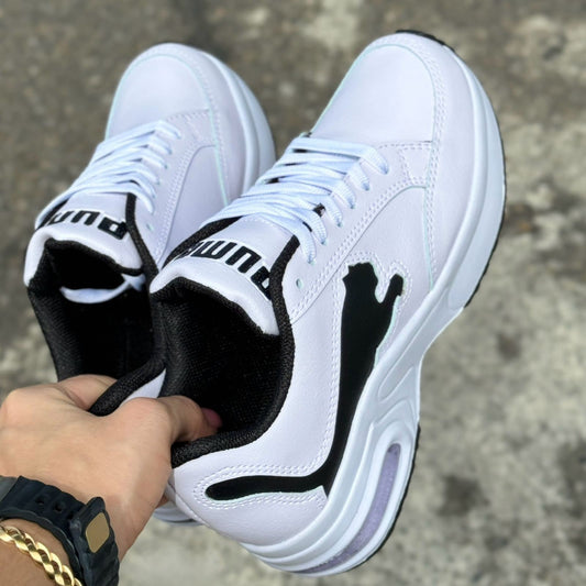 Tenis Puma Valvula Blanco Dama.